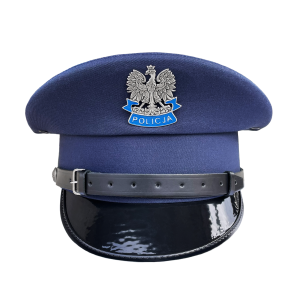 Czapka GARNIZONOWA gabardynowa wyjściowa POLICJA